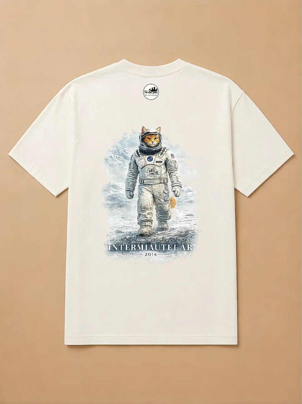 Camisa Oversized Intermiautelar - Gato Laranja