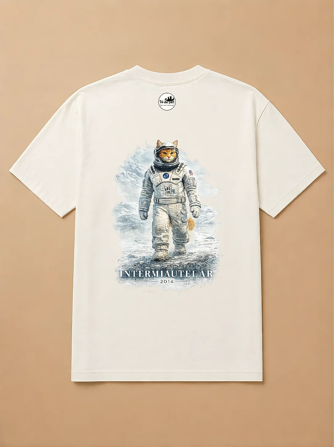 Camisa Oversized Intermiautelar - Gato Laranja