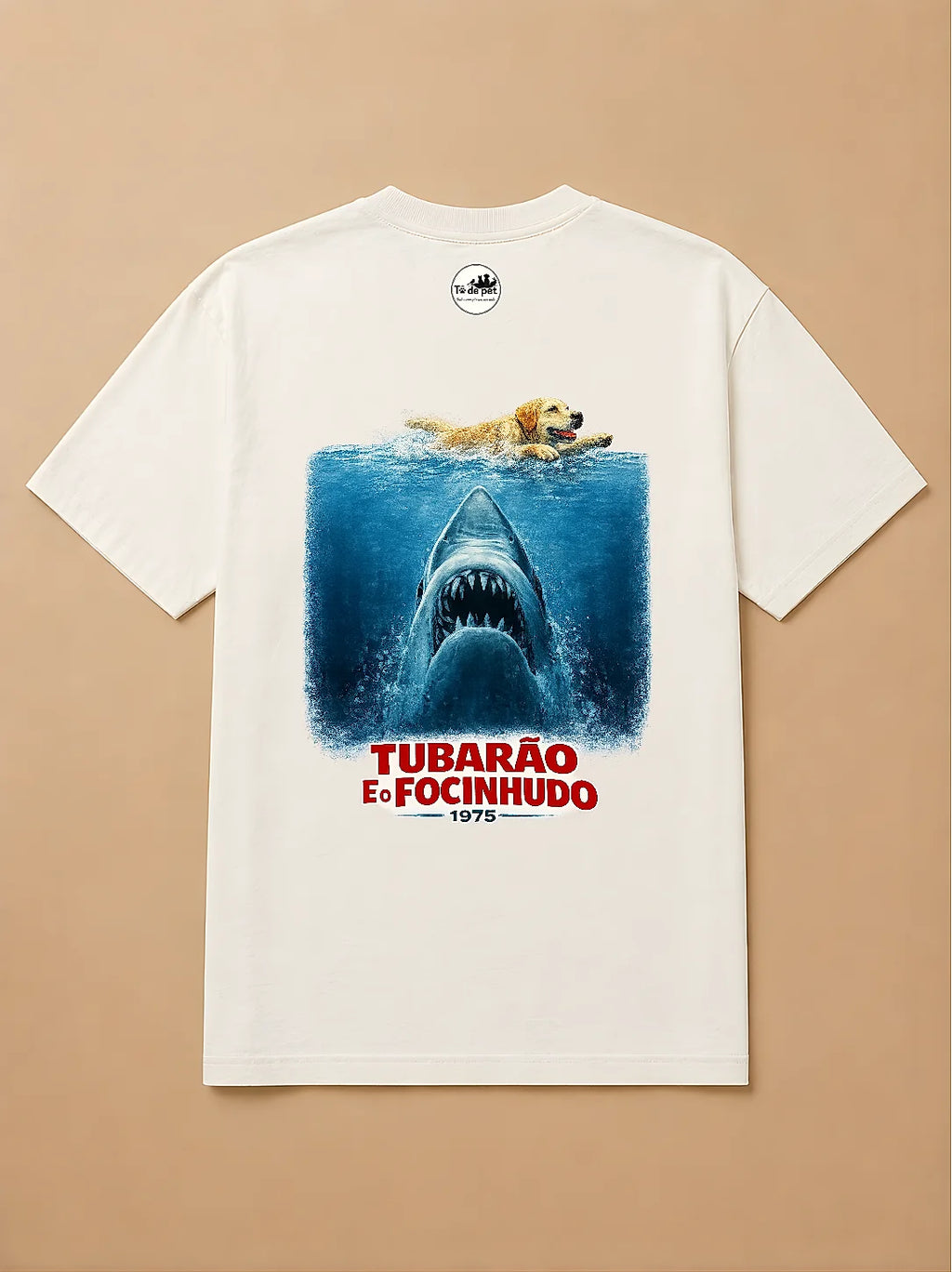 Camisa Oversized Tubarão e o Focinhudo - Labrador