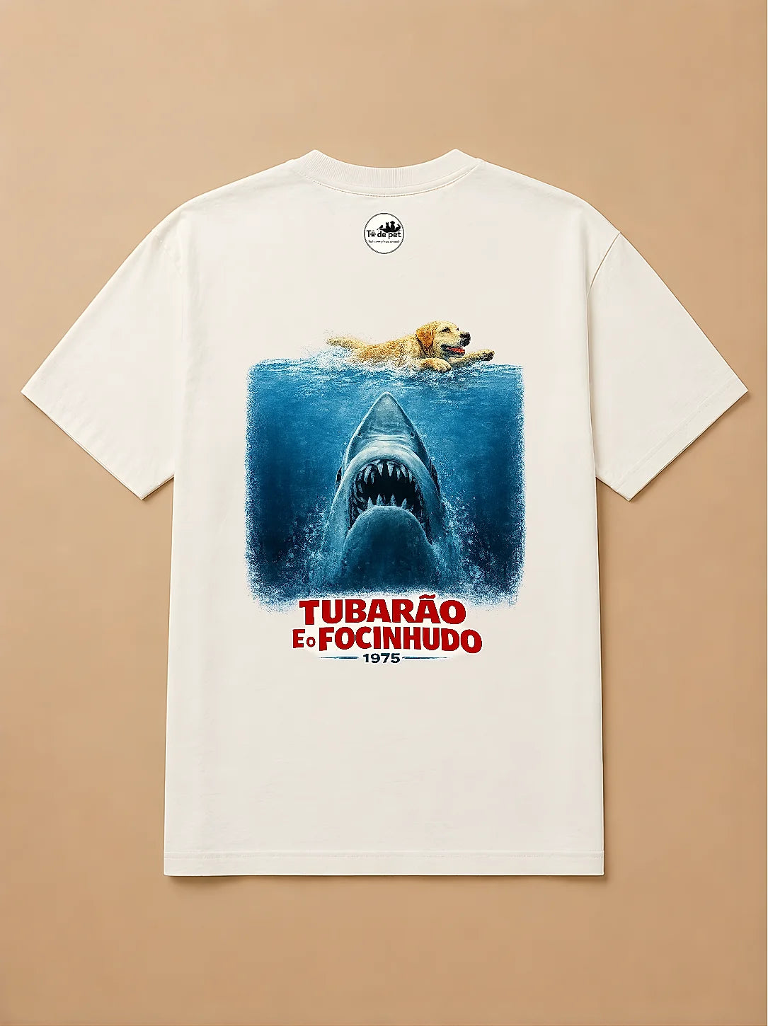 Camisa Oversized Tubarão e o Focinhudo - Labrador