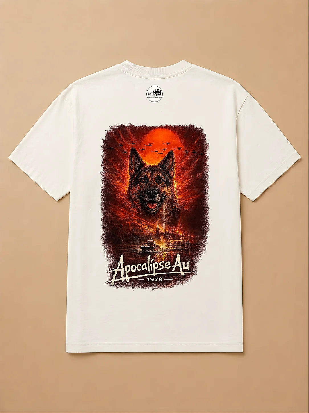 Camisa Oversized Apocalipse Au - Pastor Alemão