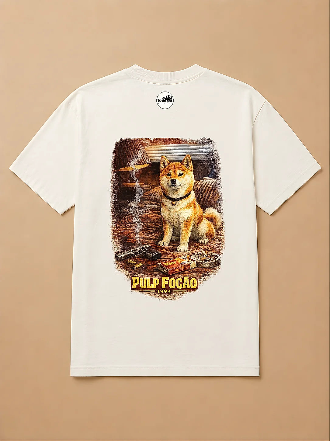 Camisa Oversized Pulp Foção - Shiba Inu