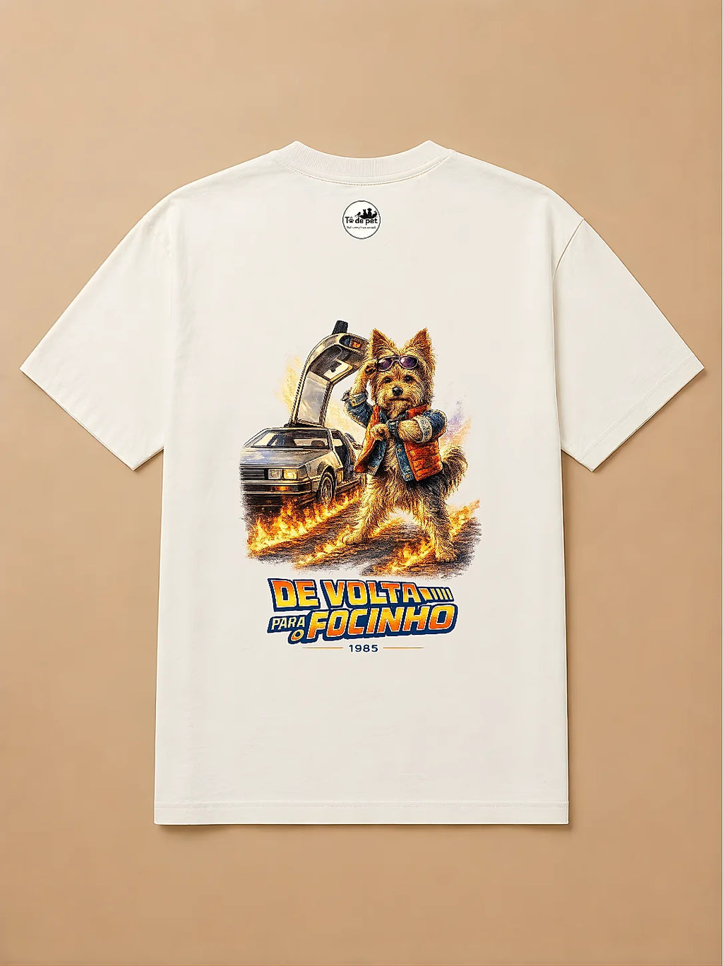Camisa Oversized De Volta Para o Focinho  - Yorkshire