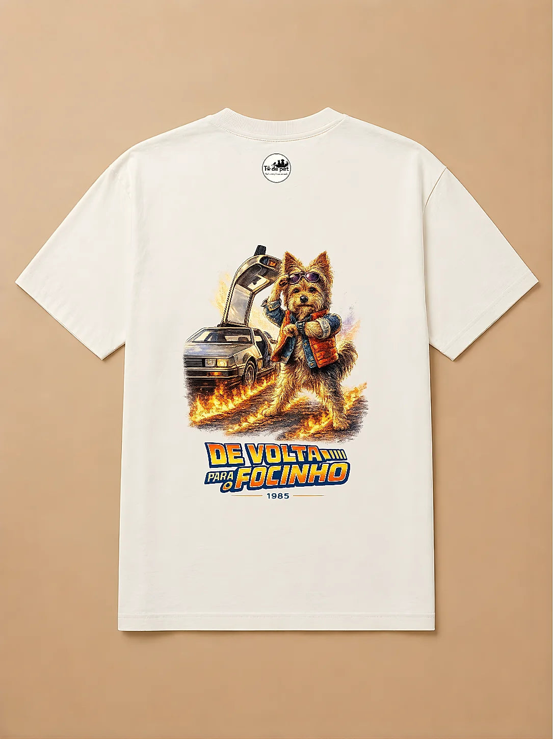 Camisa Oversized De Volta Para o Focinho  - Yorkshire