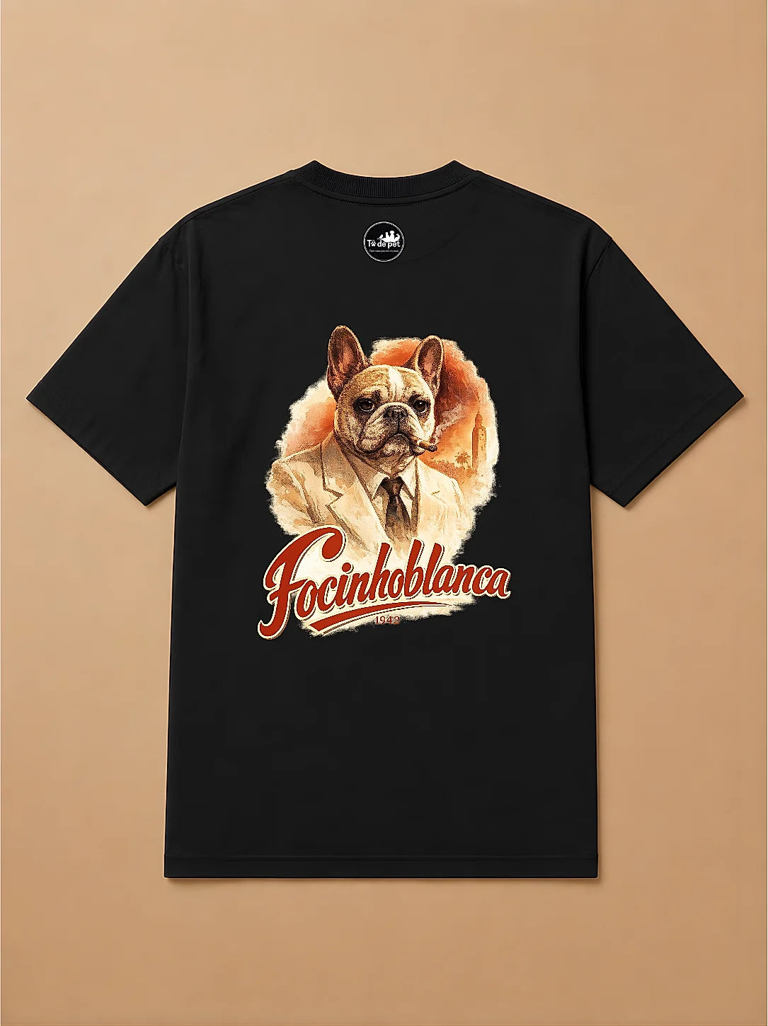 Camisa Oversized Focinhoblanca - Bulldog Francês