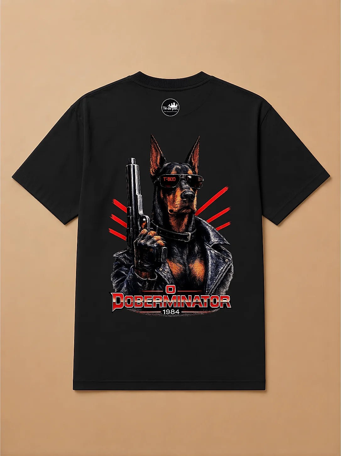 Camisa Oversized O Doberminator - Dobermann