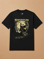 Camisa Oversized Nosferatufo - Gato Persa