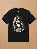 Camisa Oversized O Poderoso Bigodão  - Schnauzer
