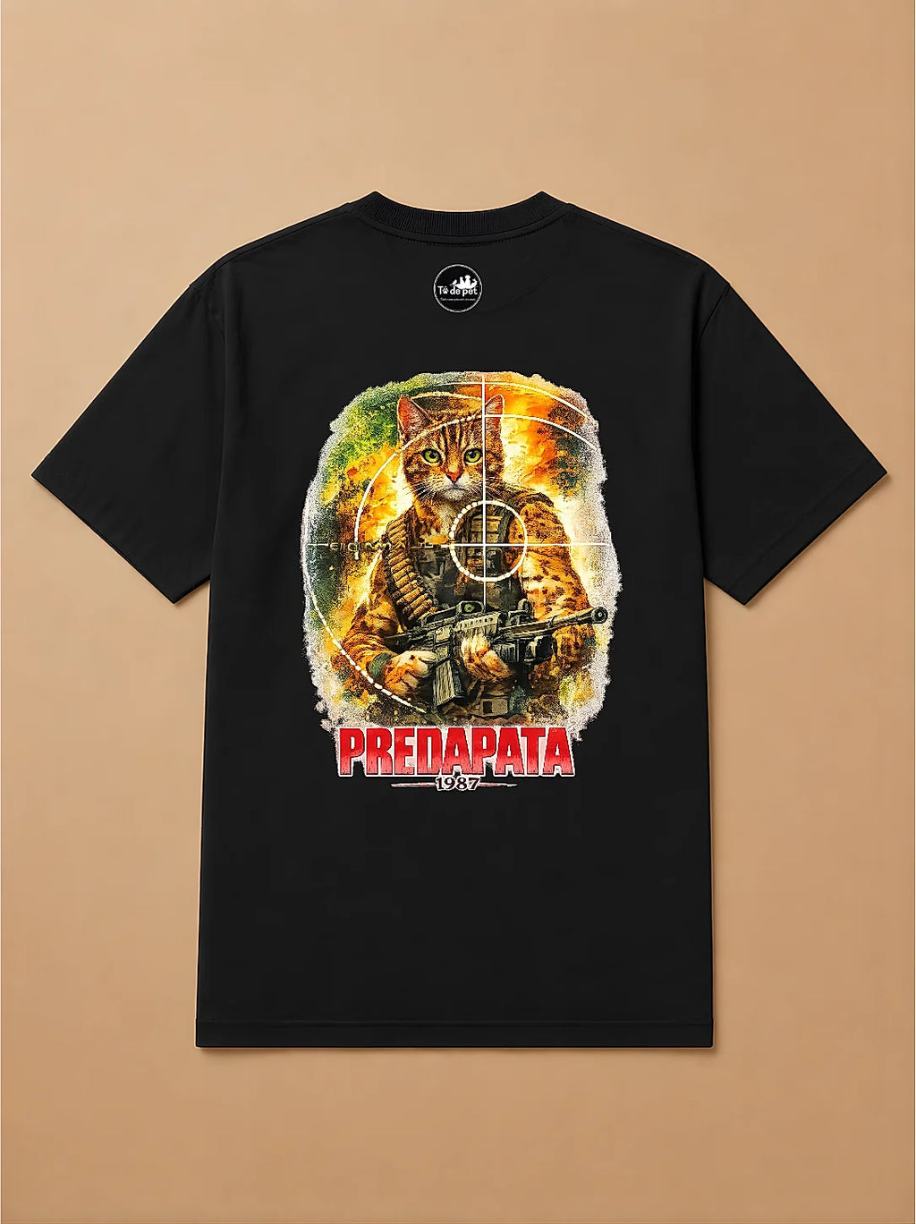 Camisa Oversized Predapata - Gato de Bengala