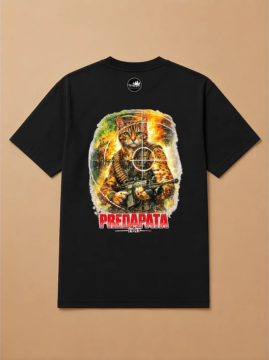 Camisa Oversized Predapata - Gato de Bengala