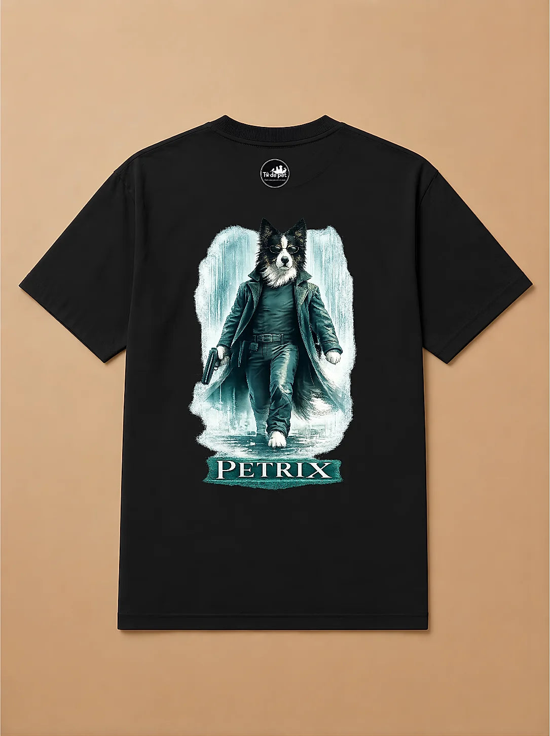 Camisa Oversized Petrix - Border Collie