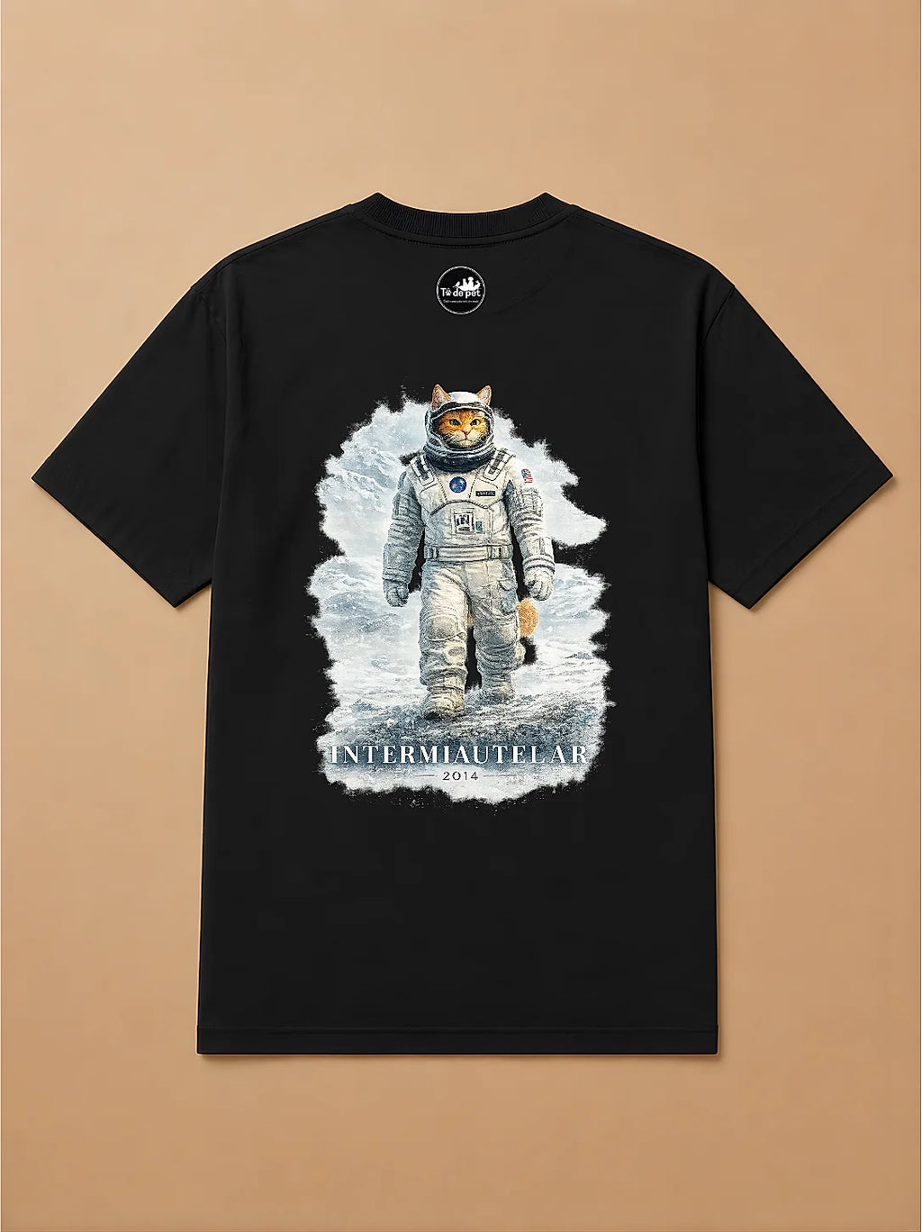 Camisa Oversized Intermiautelar - Gato Laranja