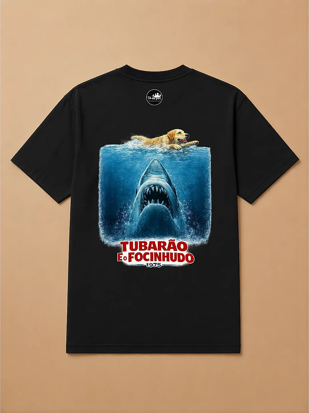 Camisa Oversized Tubarão e o Focinhudo - Labrador