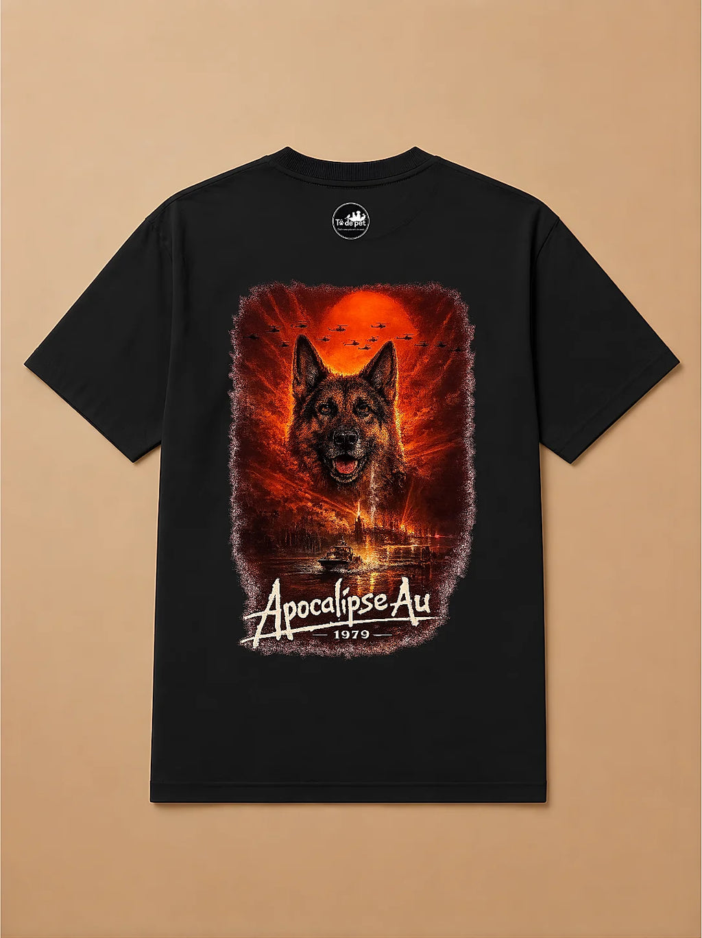 Camisa Oversized Apocalipse Au - Pastor Alemão