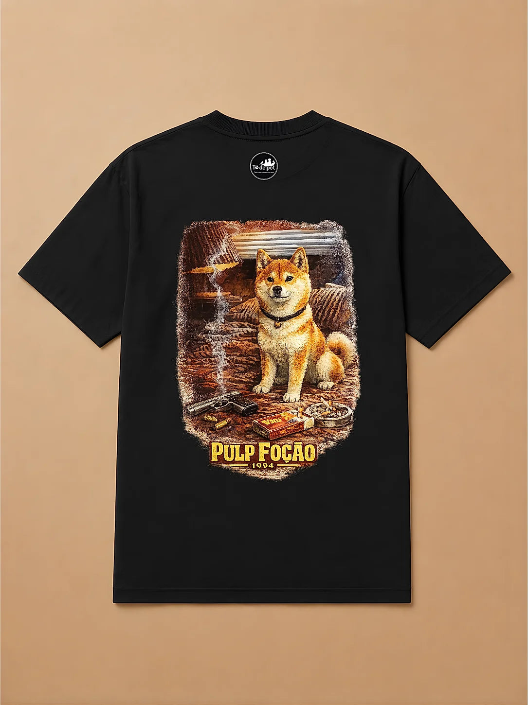 Camisa Oversized Pulp Foção - Shiba Inu