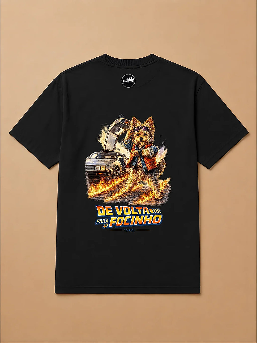 Camisa Oversized De Volta Para o Focinho  - Yorkshire