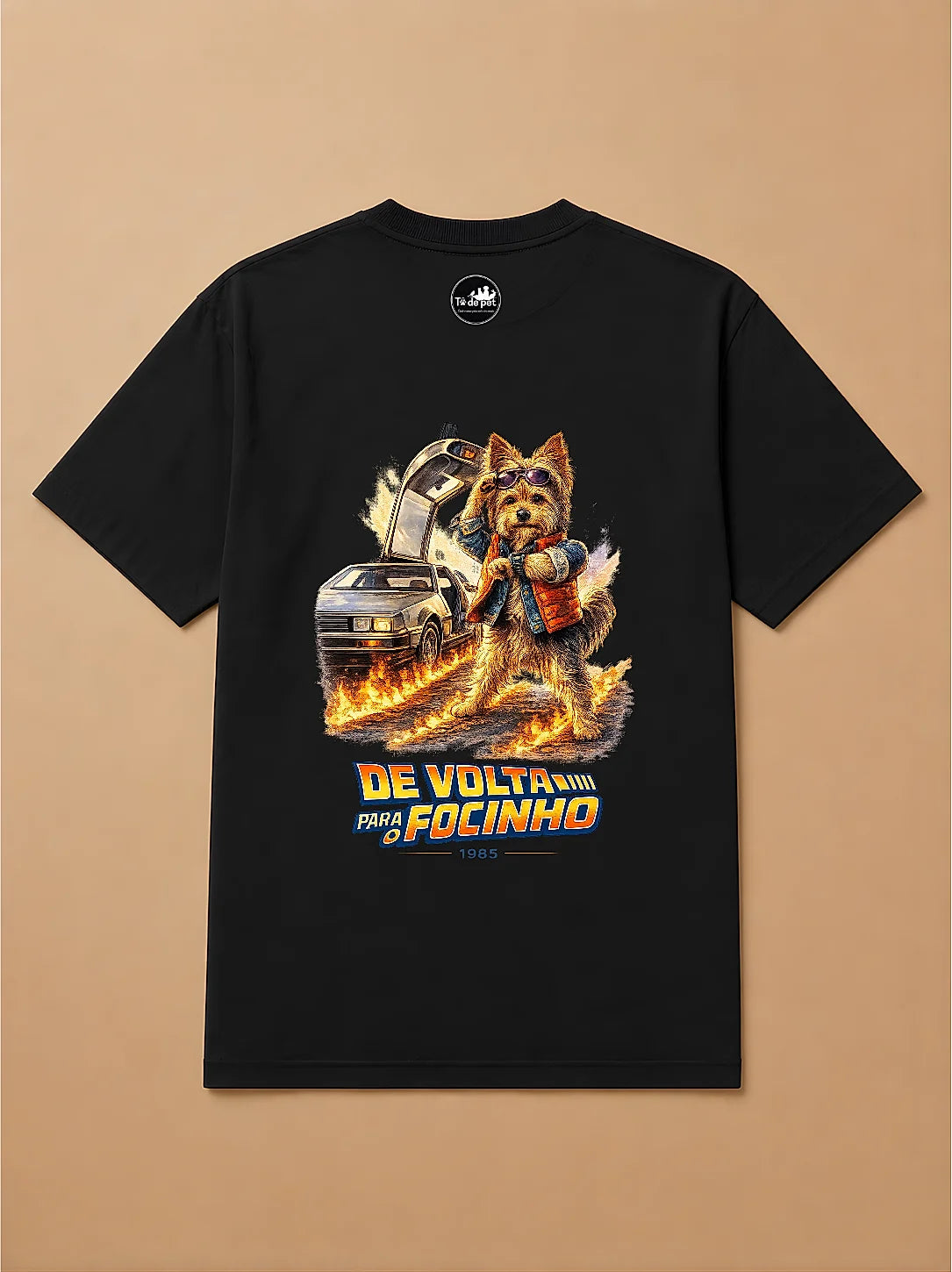 Camisa Oversized De Volta Para o Focinho  - Yorkshire
