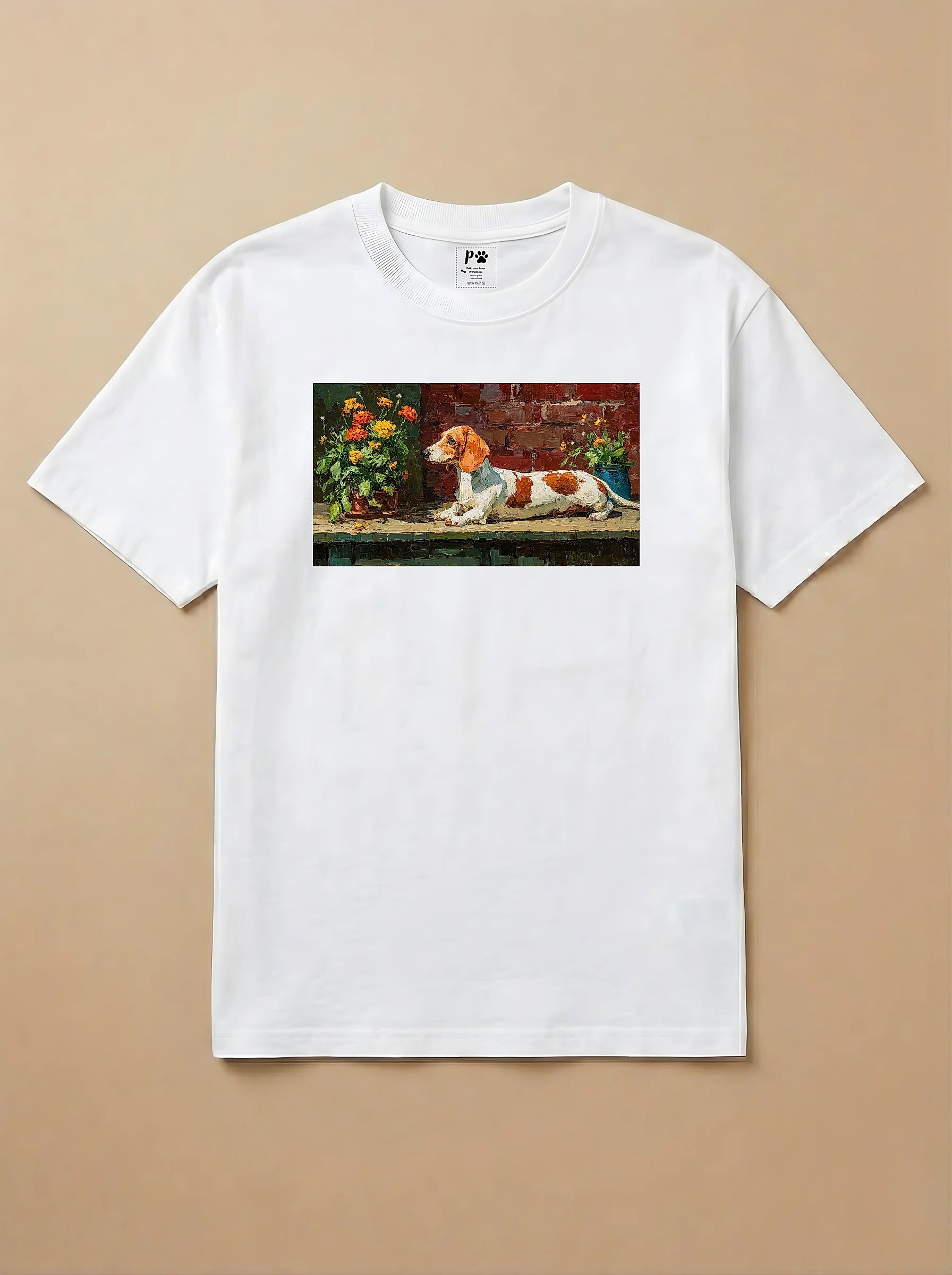 Camisa Pets em Impasto - Salsicha