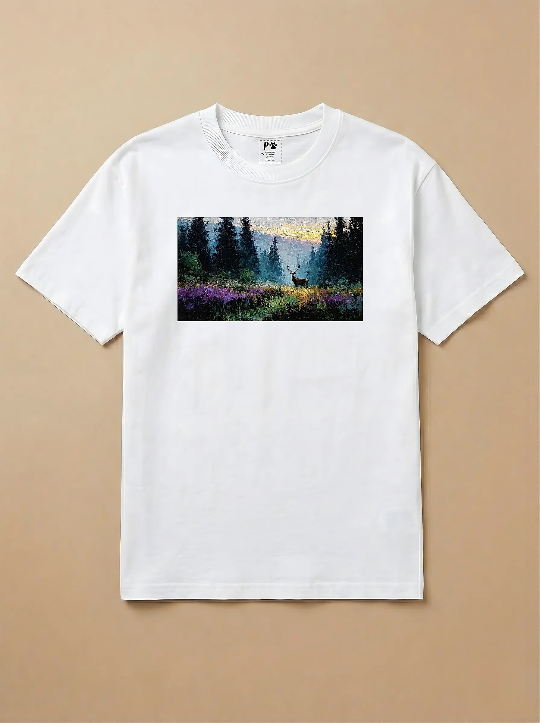 Camisa Pets em Impasto - Cervo