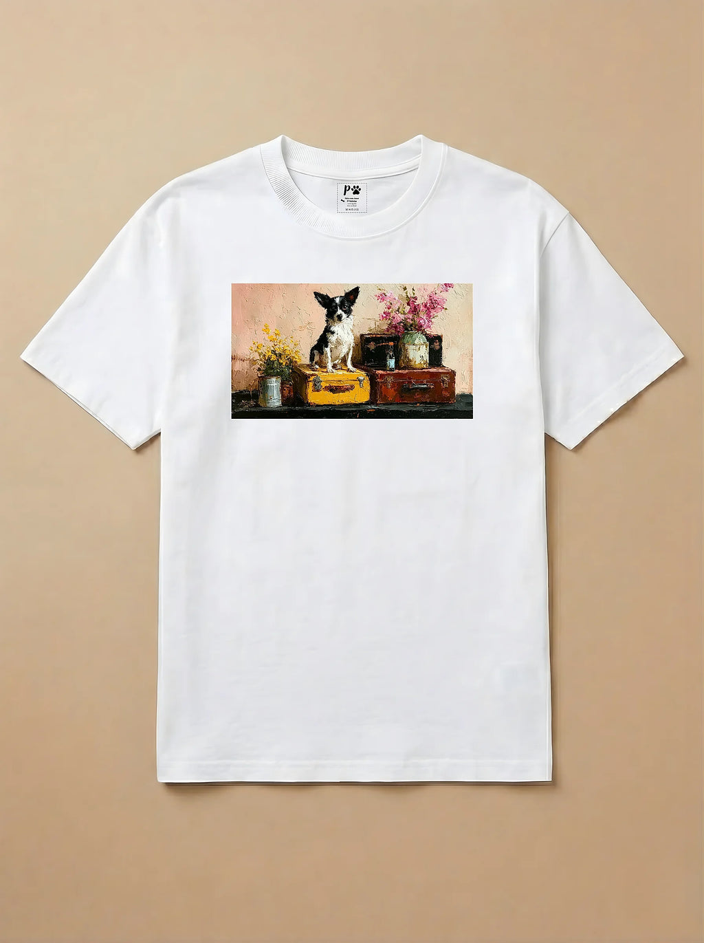 Camisa Pets em Impasto - Chihuahua
