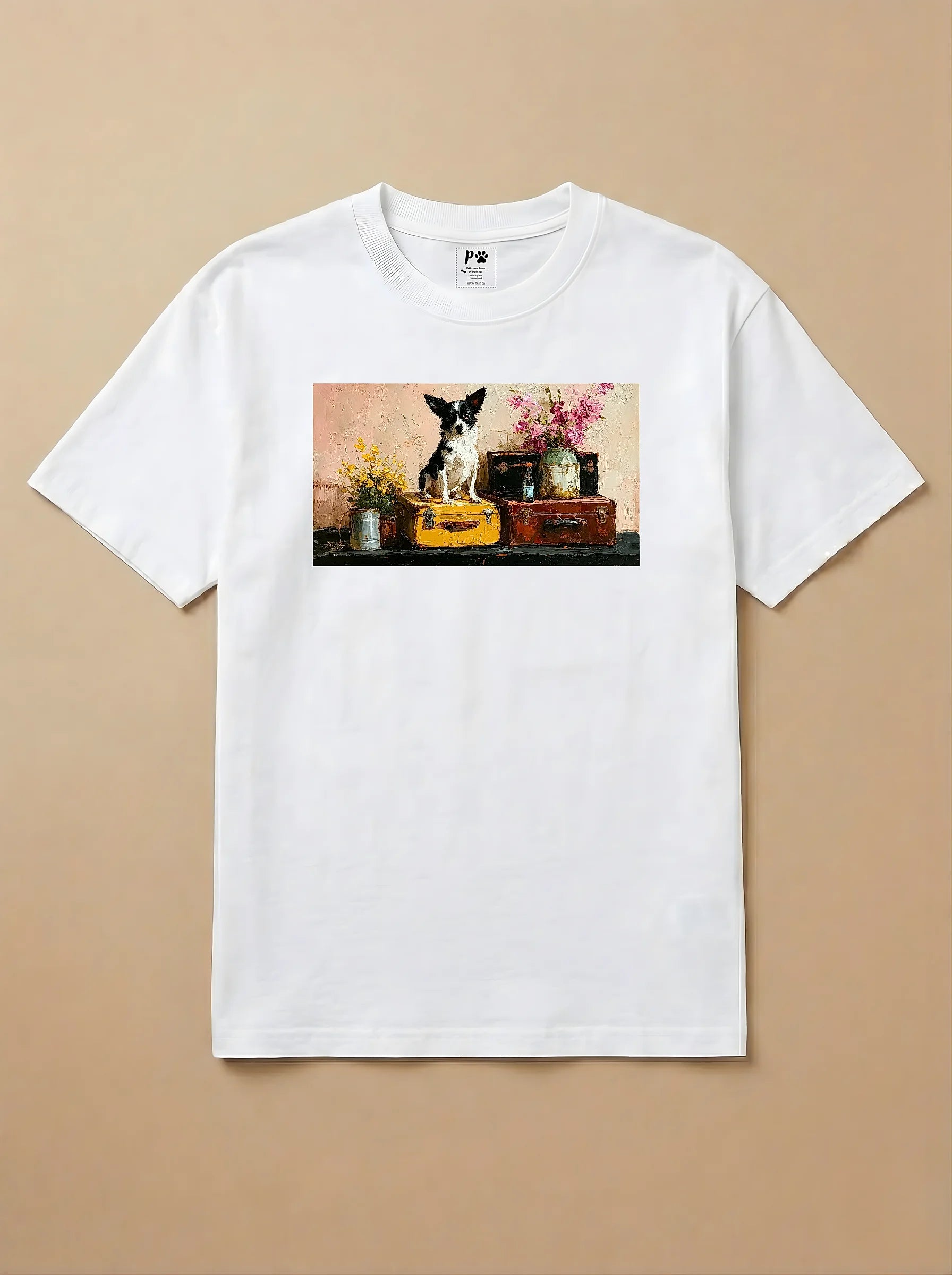 Camisa Pets em Impasto - Chihuahua