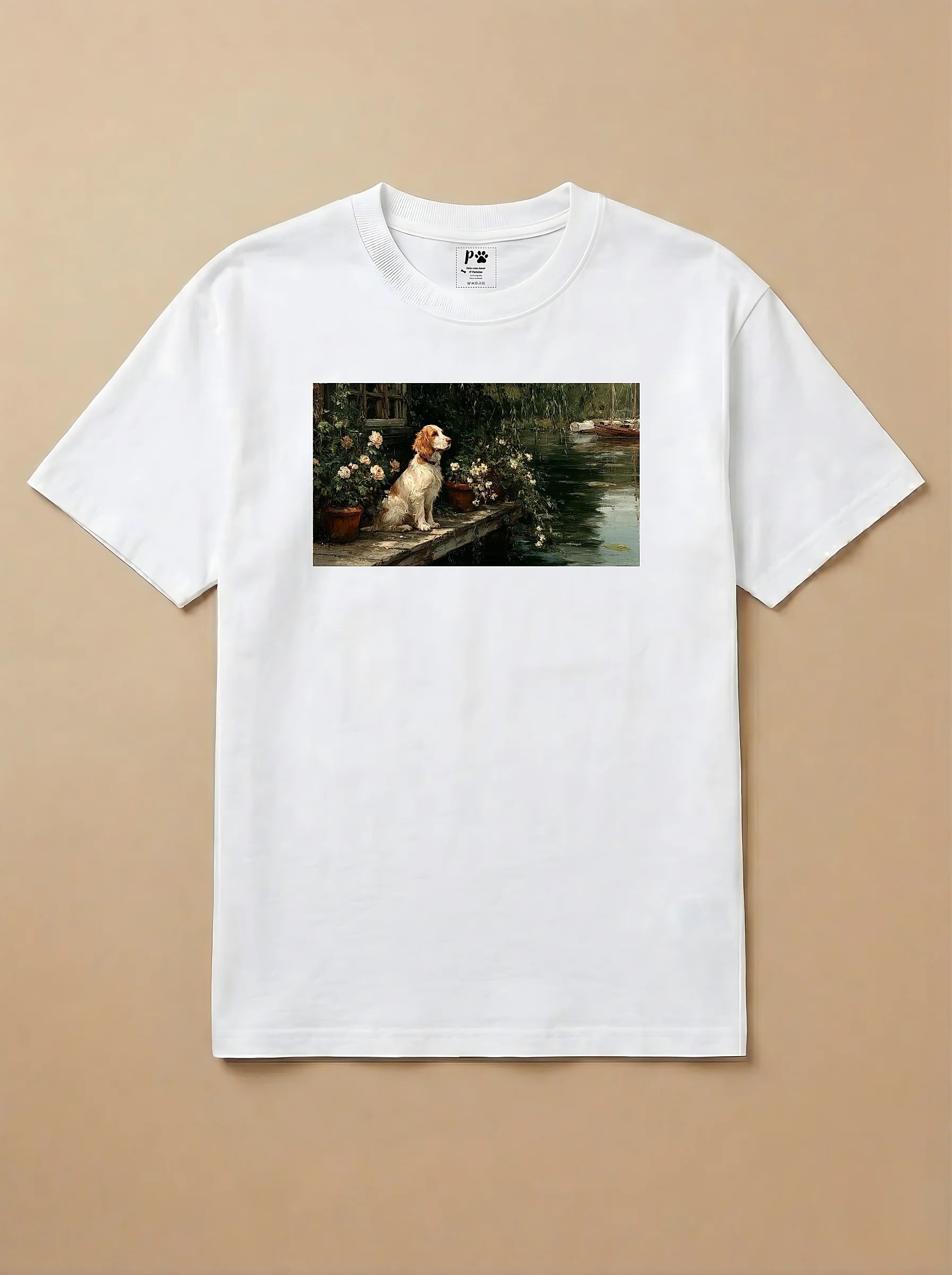 Camisa Pets em Impasto - Cocker Spaniel