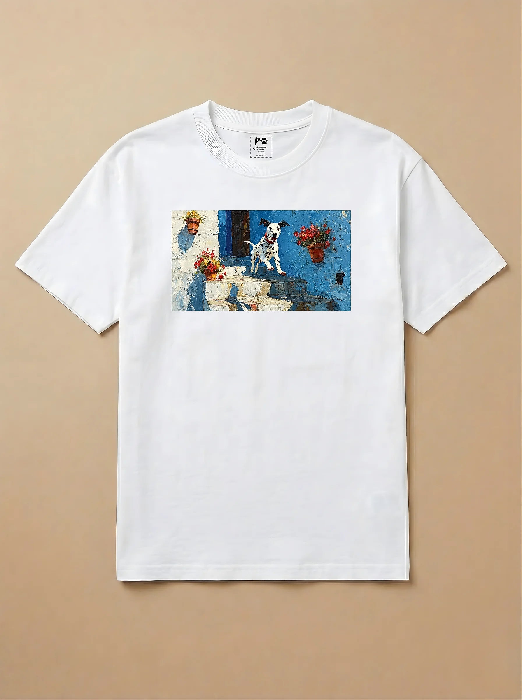 Camisa Pets em Impasto - Dalmata
