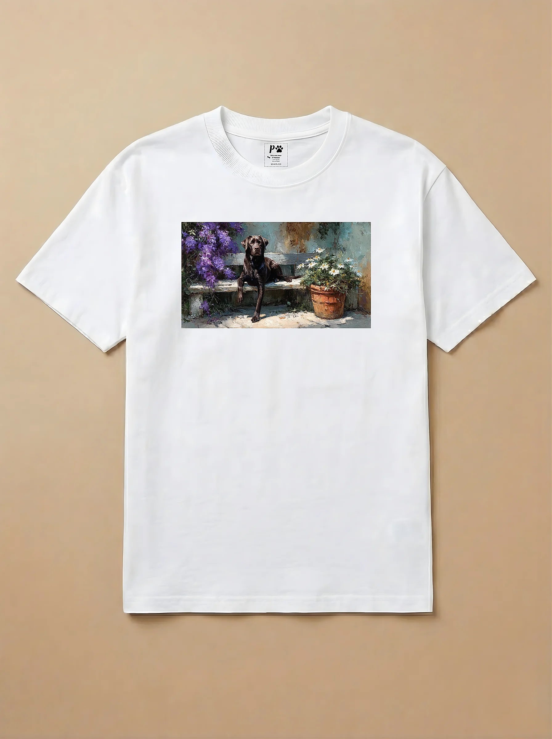 Camisa Pets em Impasto - Labrador