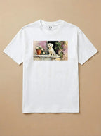 Camisa Pets em Impasto - Maltês