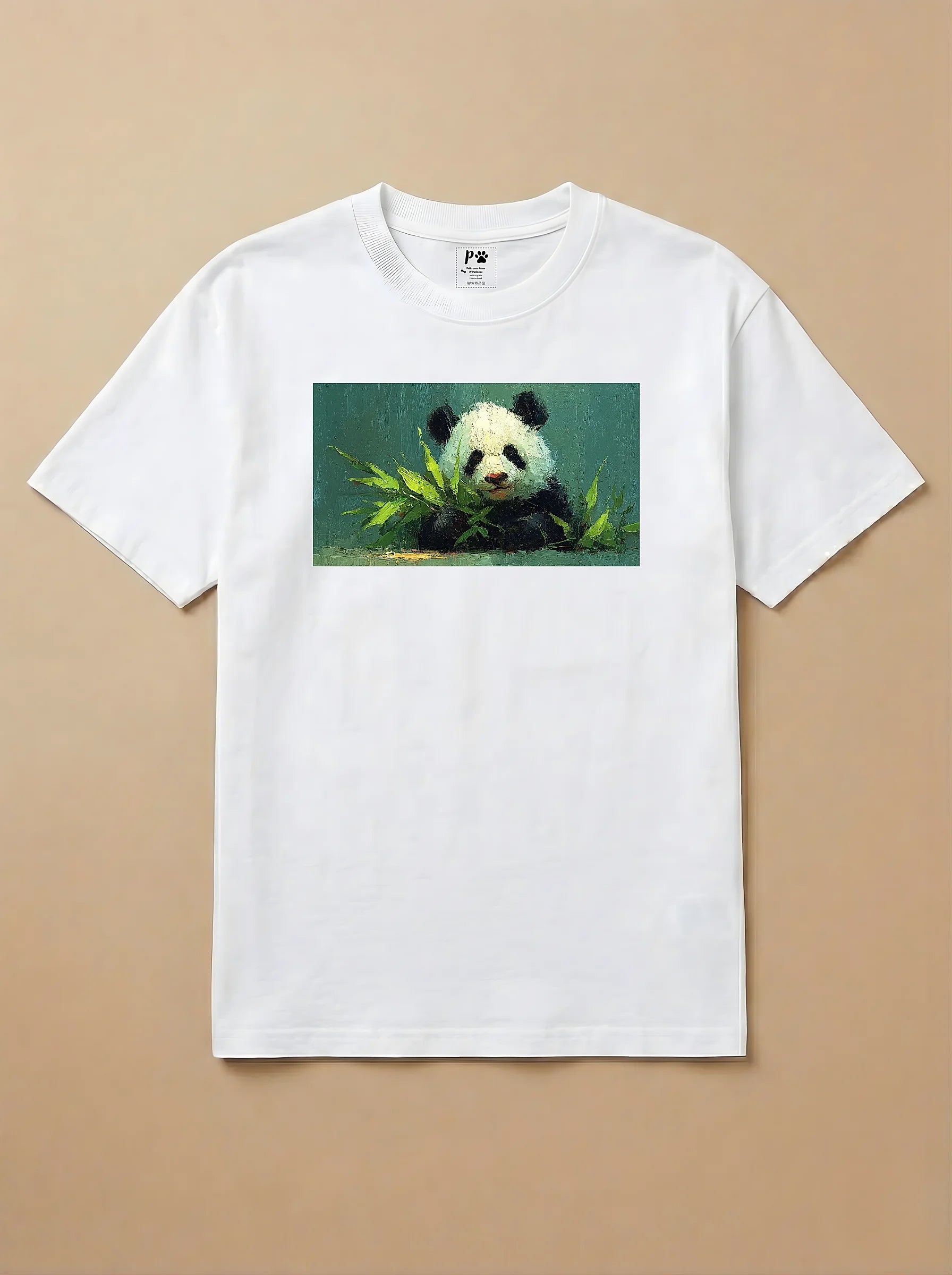 Camisa Pets em Impasto - Panda