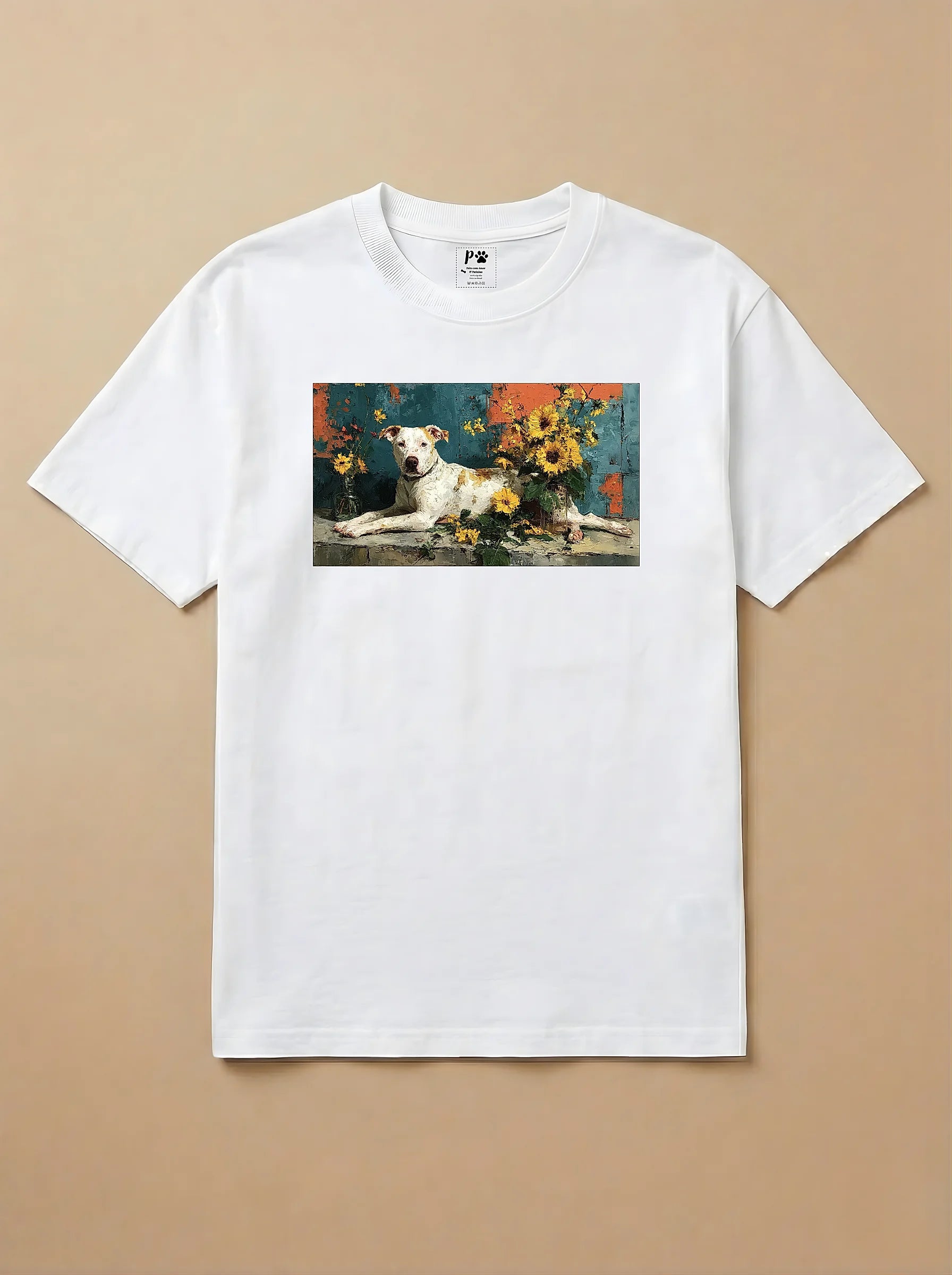 Camisa Pets em Impasto - Pitbull