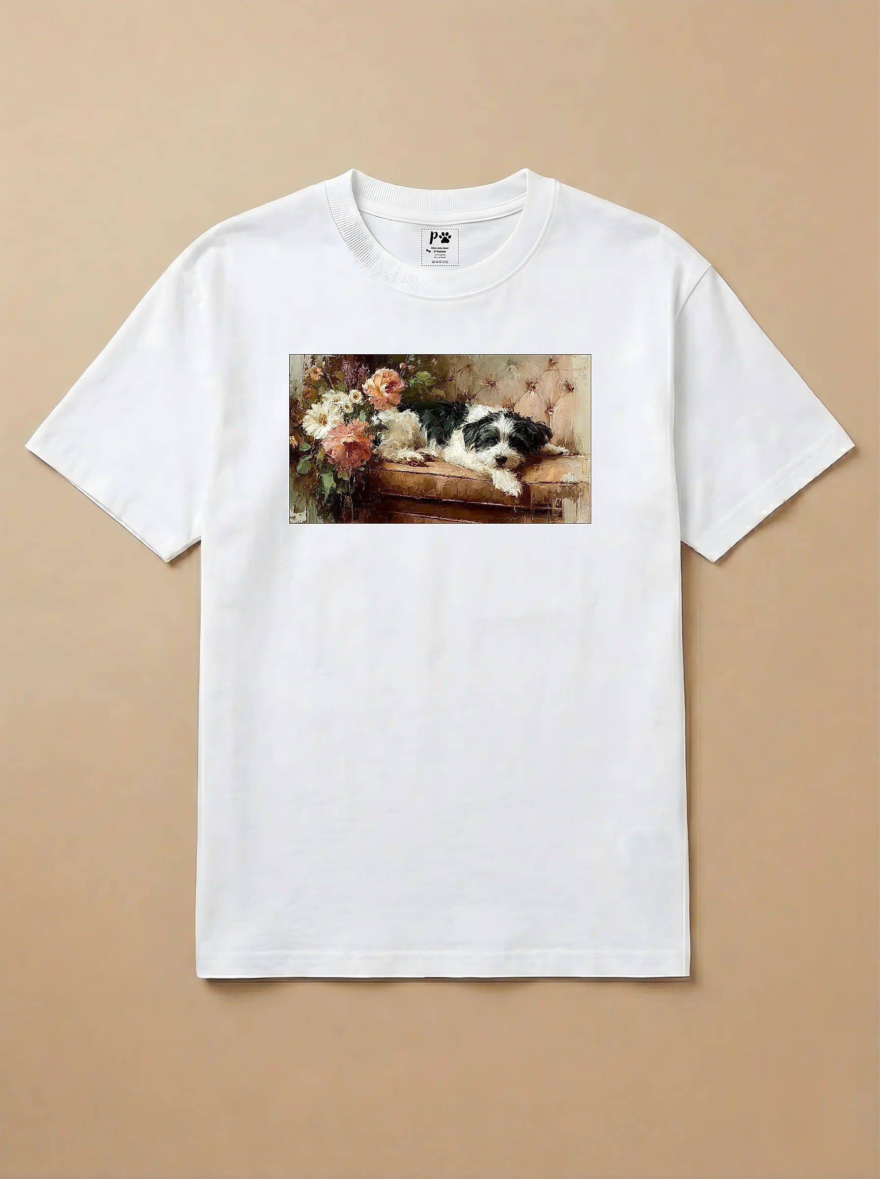Camisa Pets em Impasto - Shih Tzu