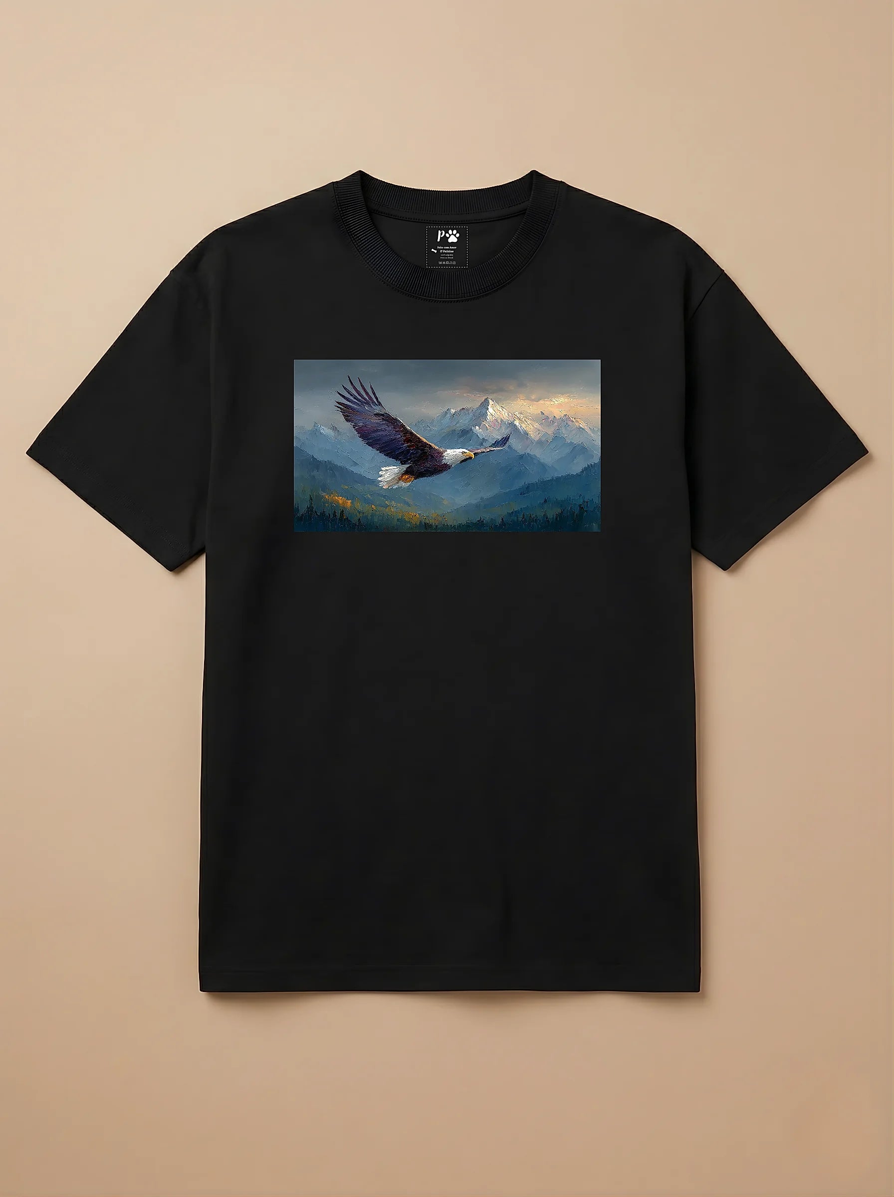 Camisa Pets em Impasto - Águia Careca