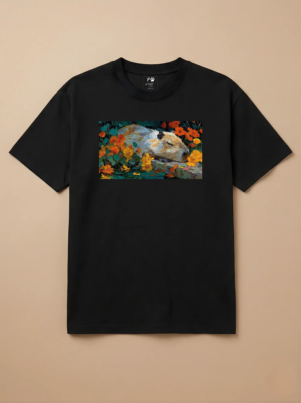 Camisa Pets em Impasto - Capivara