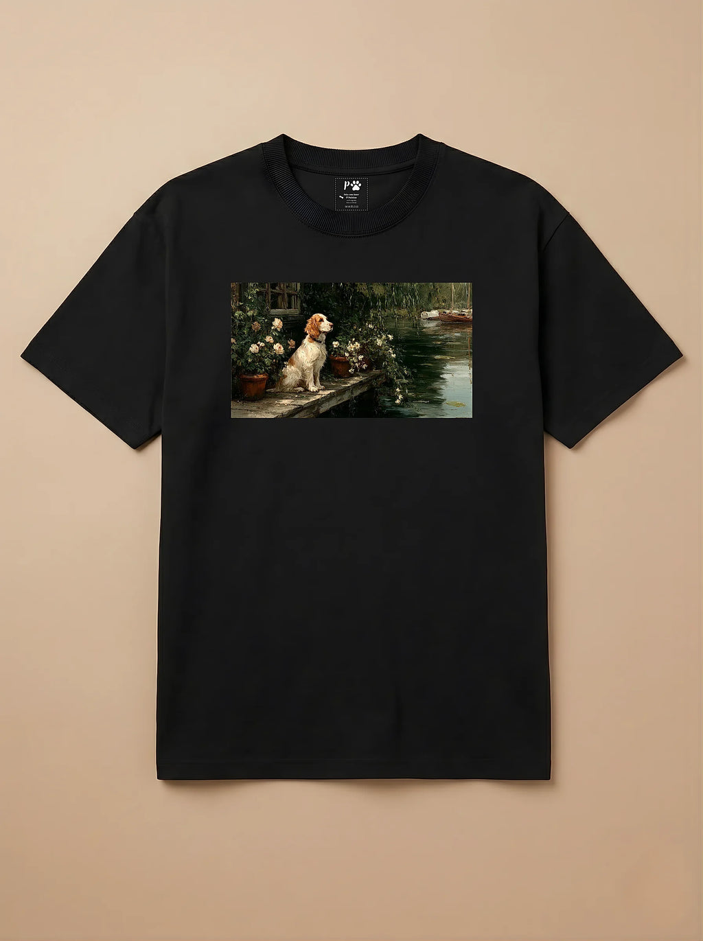 Camisa Pets em Impasto - Cocker Spaniel
