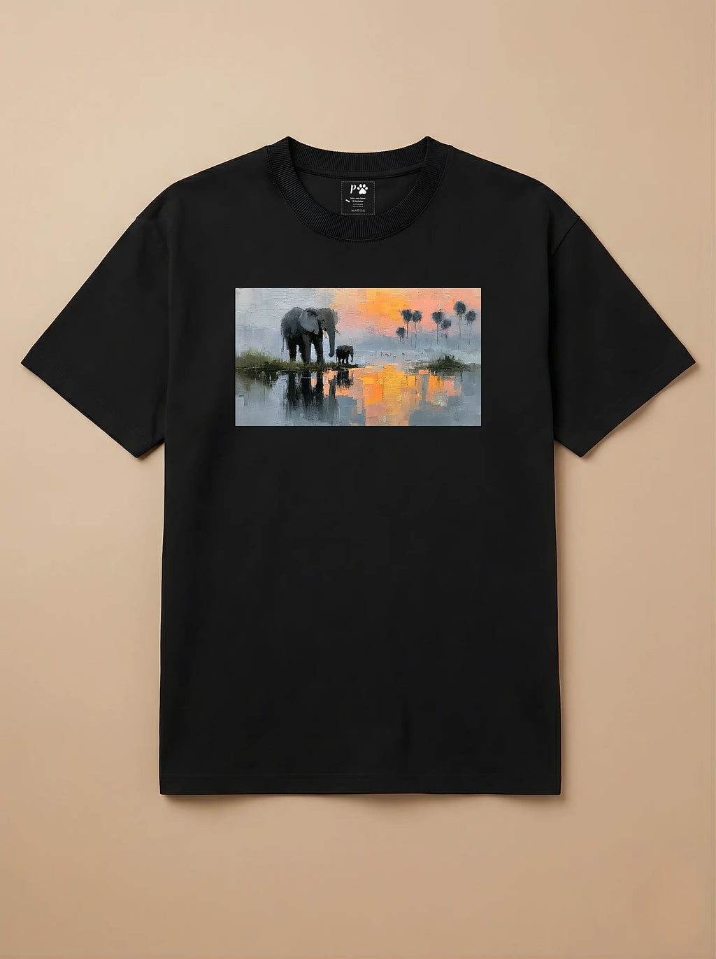 Camisa Pets em Impasto - Elefante
