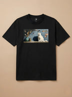 Camisa Pets em Impasto - Gato Escocês