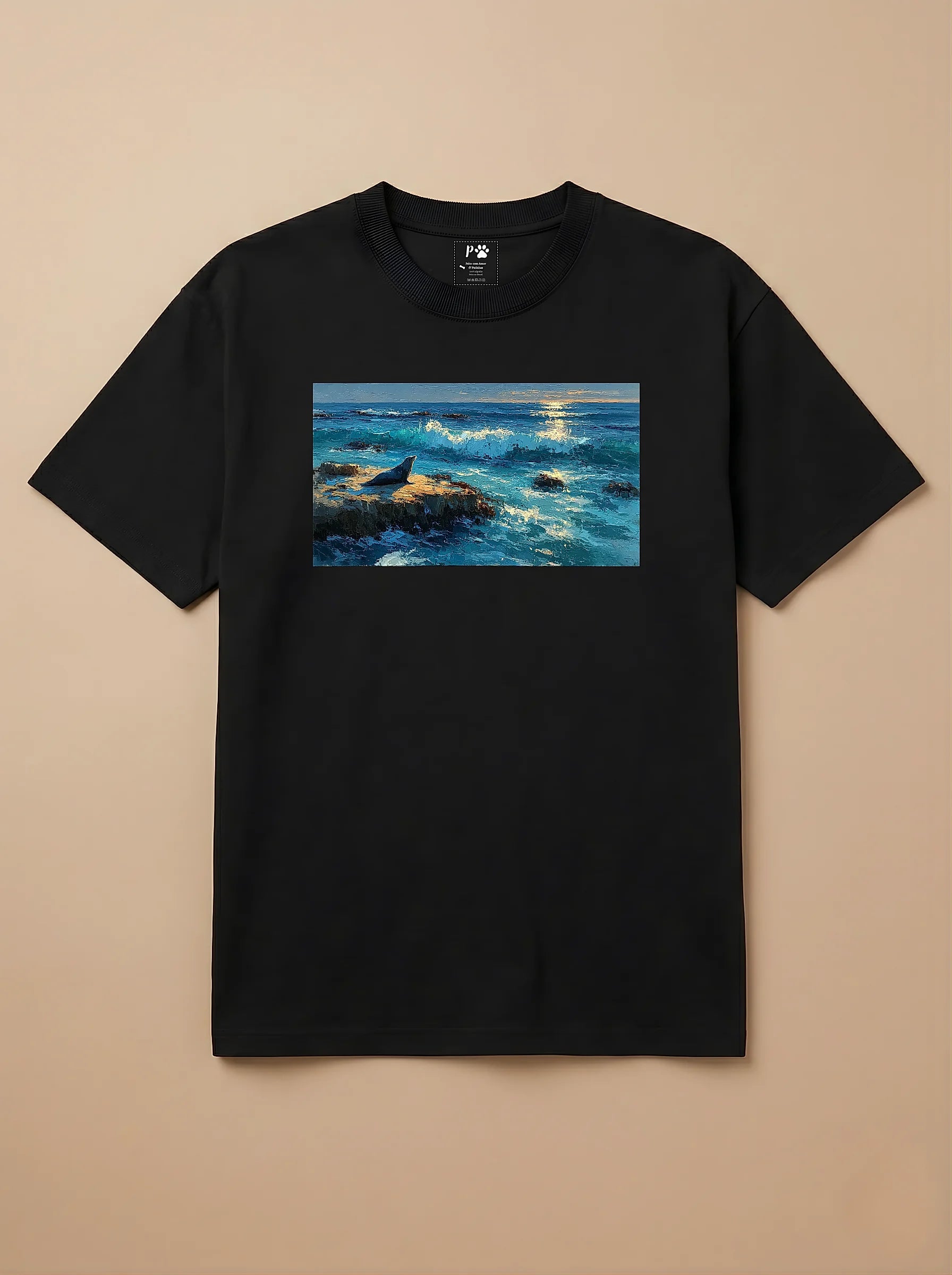 Camisa Pets em Impasto - Leão Marinho