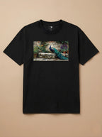 Camisa Pets em Impasto - Pavão