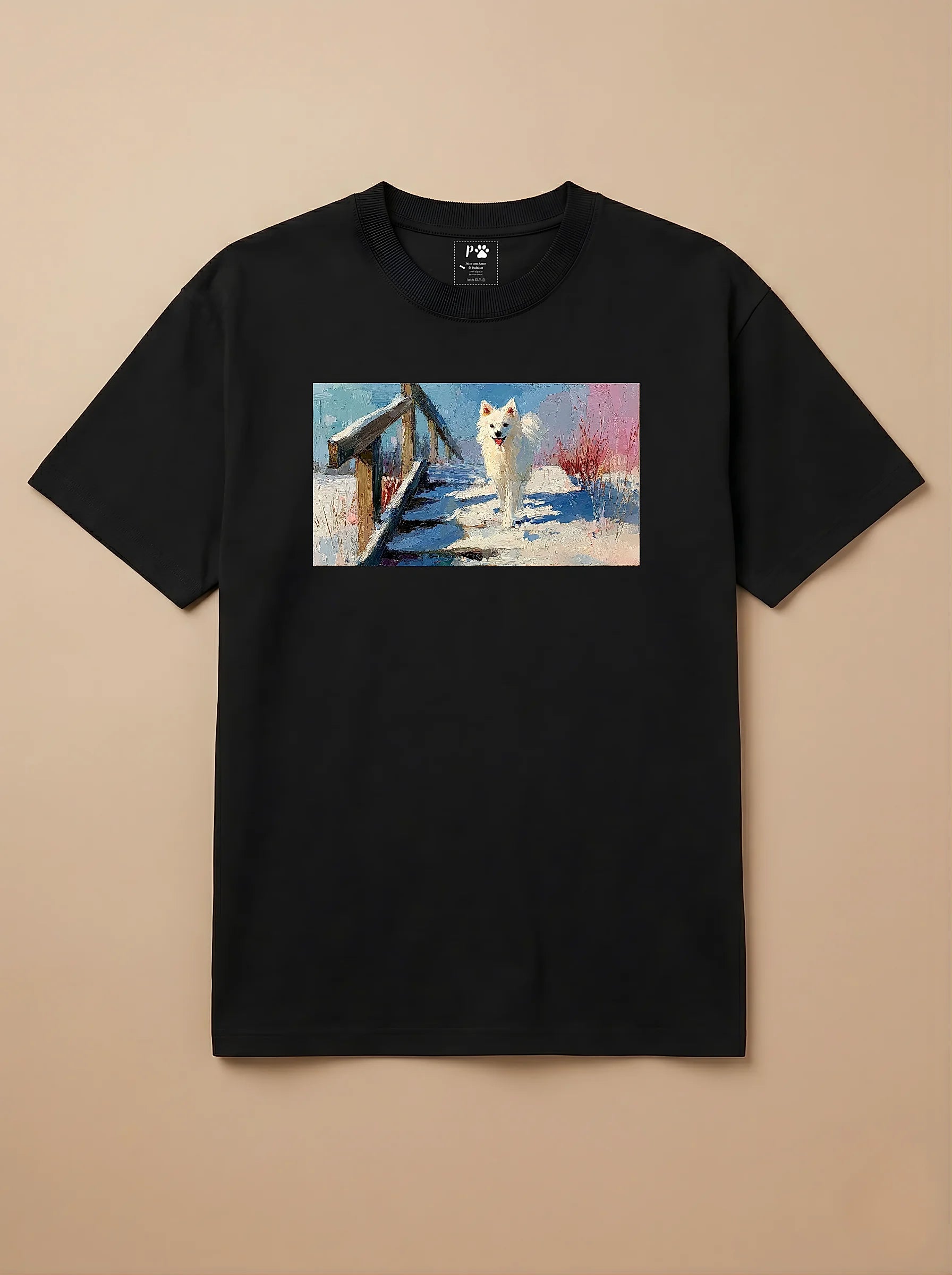Camisa Pets em Impasto - Spitz