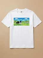 Camisa Pets em Giz - Border Collie