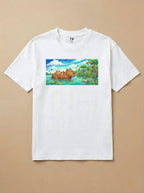 Camisa Pets em Giz - Capivara