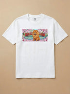 Camisa Pets em Giz - Chow Chow