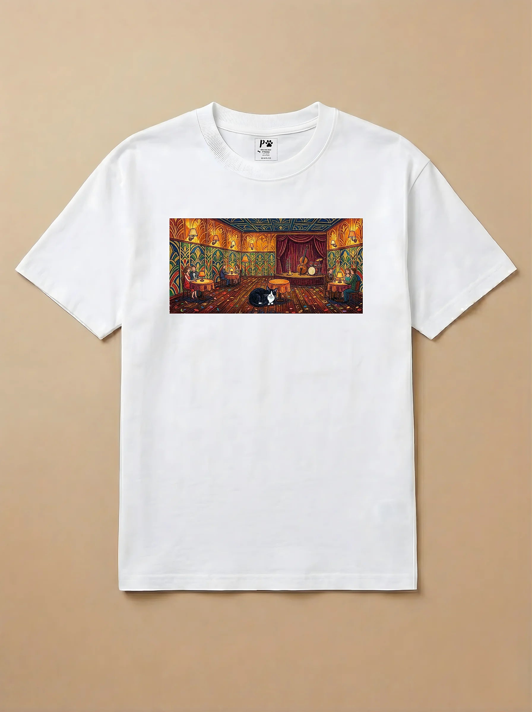 Camisa Pets em Giz - Frajola
