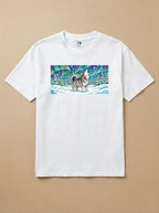 Camisa Pets em Giz - Husky