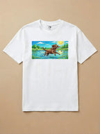 Camisa Pets em Giz - Labrador