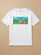 Camisa Pets em Giz - Pitbull