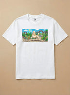 Camisa Pets em Giz - Poodle