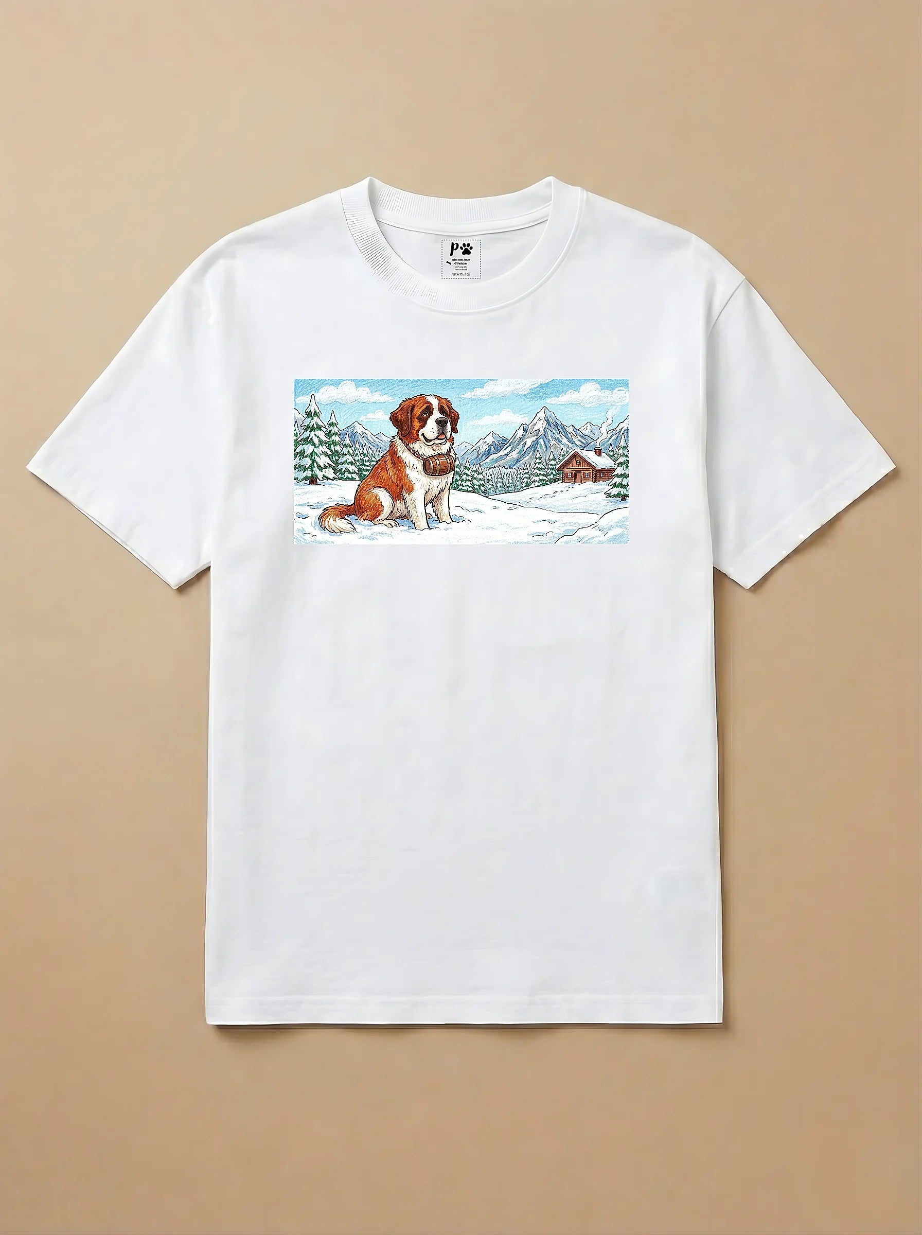 Camisa Pets em Giz - São Bernardo