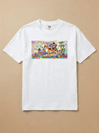 Camisa Pets em Giz - Gato Tricolor